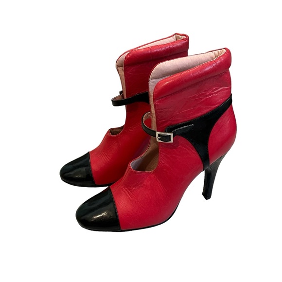 N.Y.L.A. Chester Stiletto Heel Bootie Shoes, Sz 8 - Picture 3 of 16